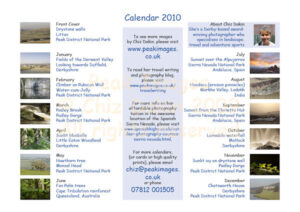 2010 Calendar Back Cover 2010 Calendar Back Cover